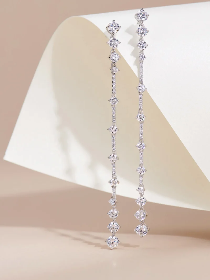 LYALL long drop earrings - Image 2